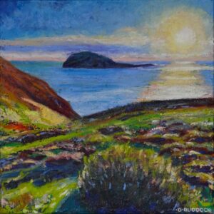 Bardsey Sunset by Dermod Ruddock