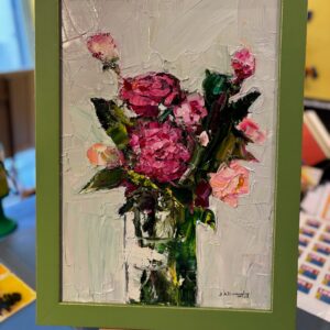 Still Life with Roses by Judith Donaghy