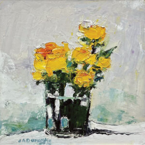 Yellow Roses by Judith Donaghy