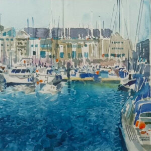 Victoria Docks, Caernarfon by Andrew Jenkin