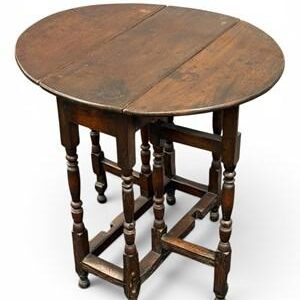 Small gateleg table from 18th century